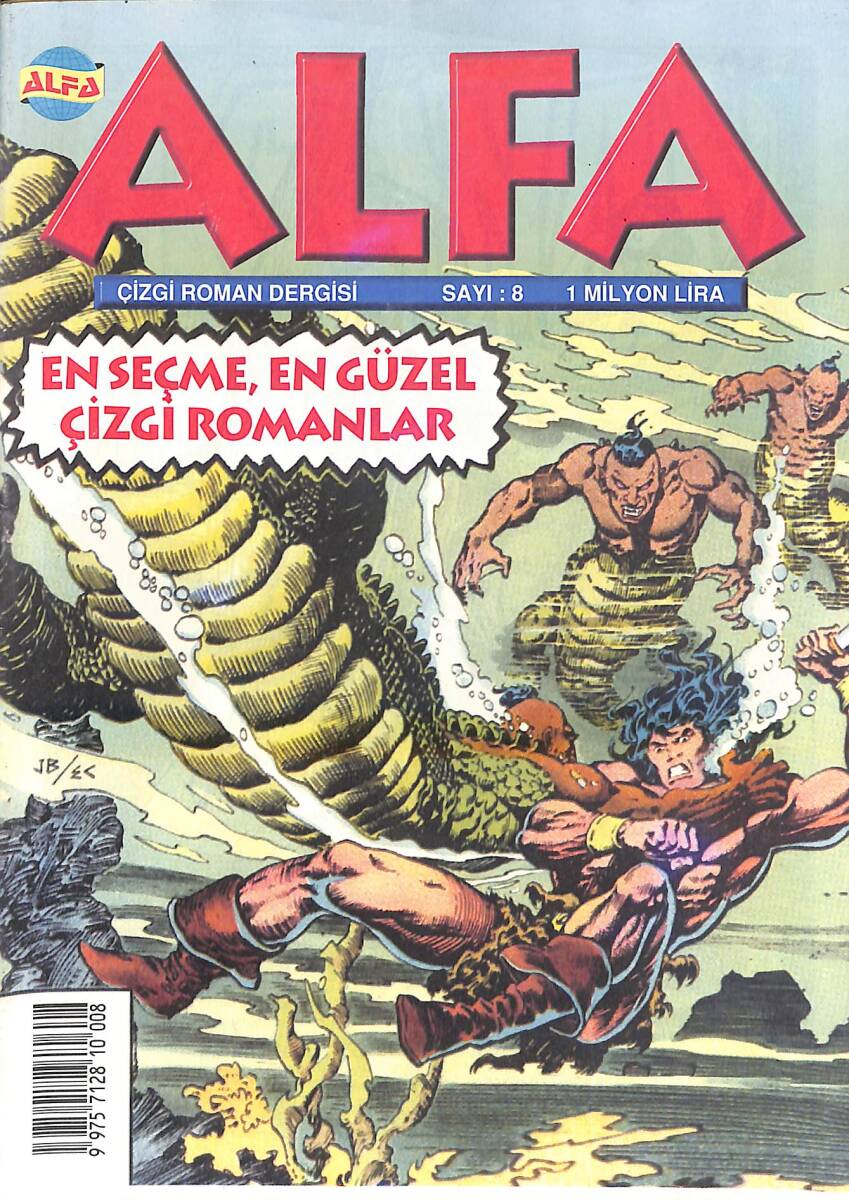 Alfa Çizgi Roman Dergisi Sayı :8 - CONAN (15 Haziran 2001) NDR94306 - 1