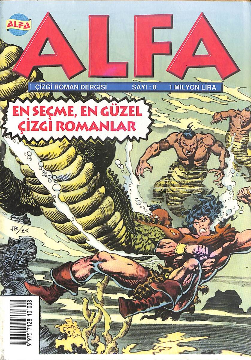 Alfa Çizgi Roman Dergisi Sayı :8 - CONAN (15 Haziran 2001) NDR94317 - 1