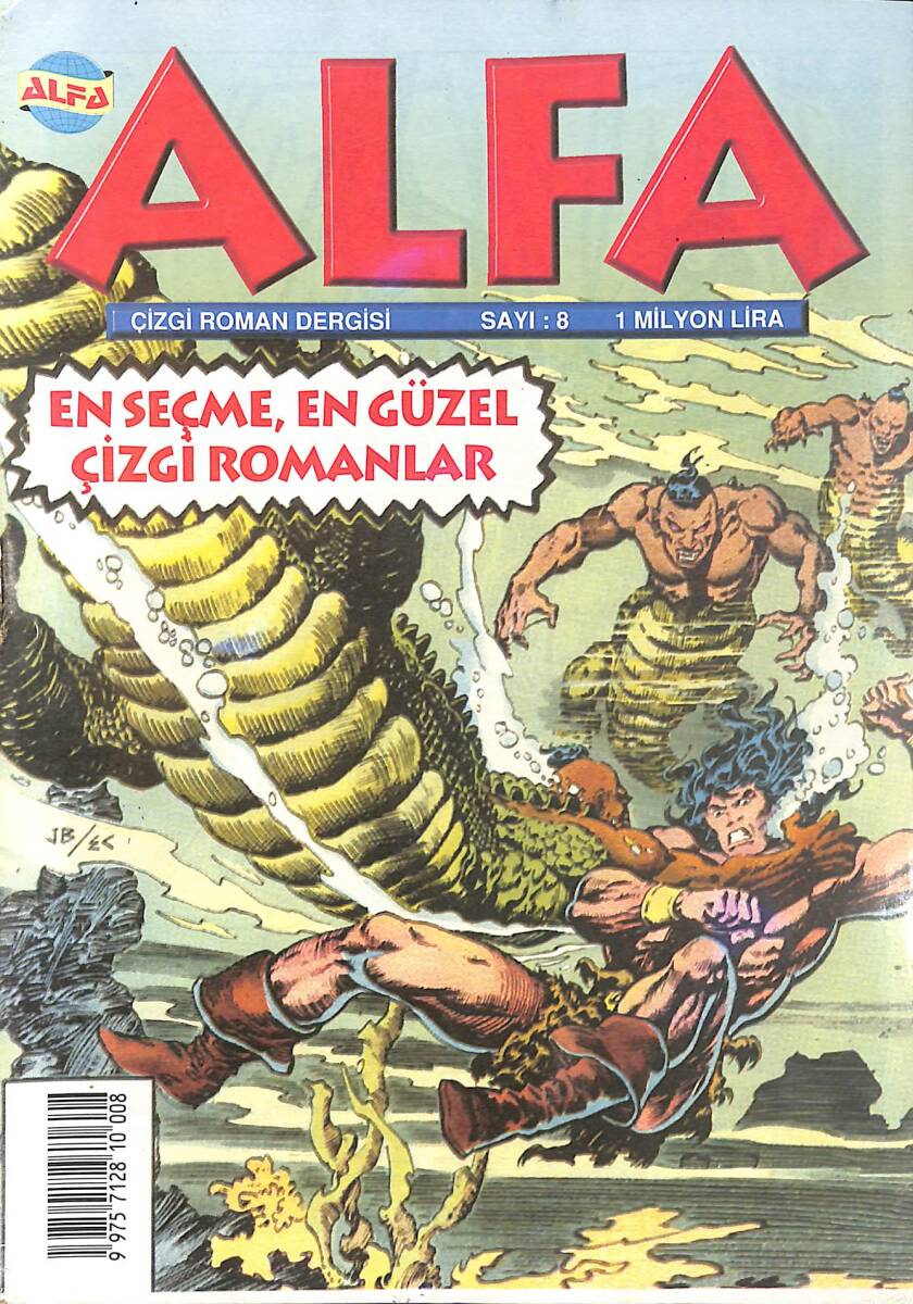 Alfa Çizgi Roman Dergisi Sayı: 8 NDR91853 - 1