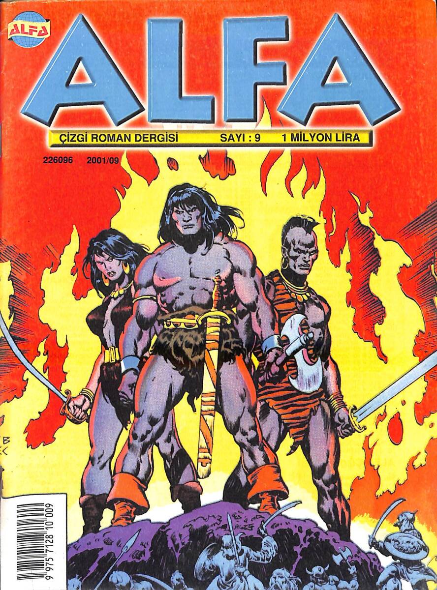 Alfa - Çizgi Roman Dergisi Sayı : 9 NDR94305 - 1