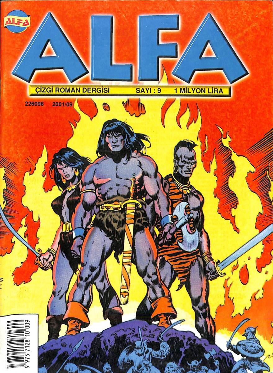 Alfa - Çizgi Roman Dergisi Sayı : 9 NDR94316 - 1