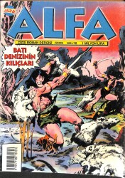 Alfa Çizgi Roman Dergisi Sayı:10 - Batı Denizinin Kılıçları (7 Aralık 2001) NDR88798 - Gökçekoleksiyon