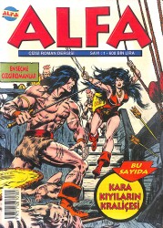 Alfa Çizgi Roman Dergisi Sayı : 1 - CONAN Kara Kıyıların Kraliçesi (16-31 Ocak 2001) NDR98396 - Gökçekoleksiyon