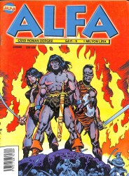 Alfa Çizgi Roman Dergisi Sayı:9 (30 Kasım 2001) NDR94294 - Gökçekoleksiyon