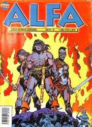 Alfa Çizgi Roman Dergisi Sayı:9 (30 Kasım 2001) NDR98403 - Gökçekoleksiyon