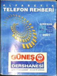 Alfabetik Telefon Rehberi Giresun 2001 NDR99562 - Gökçekoleksiyon