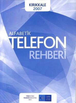 Alfabetik Telefon Rehberi Kırıkkale 2007 NDR75803 - 1