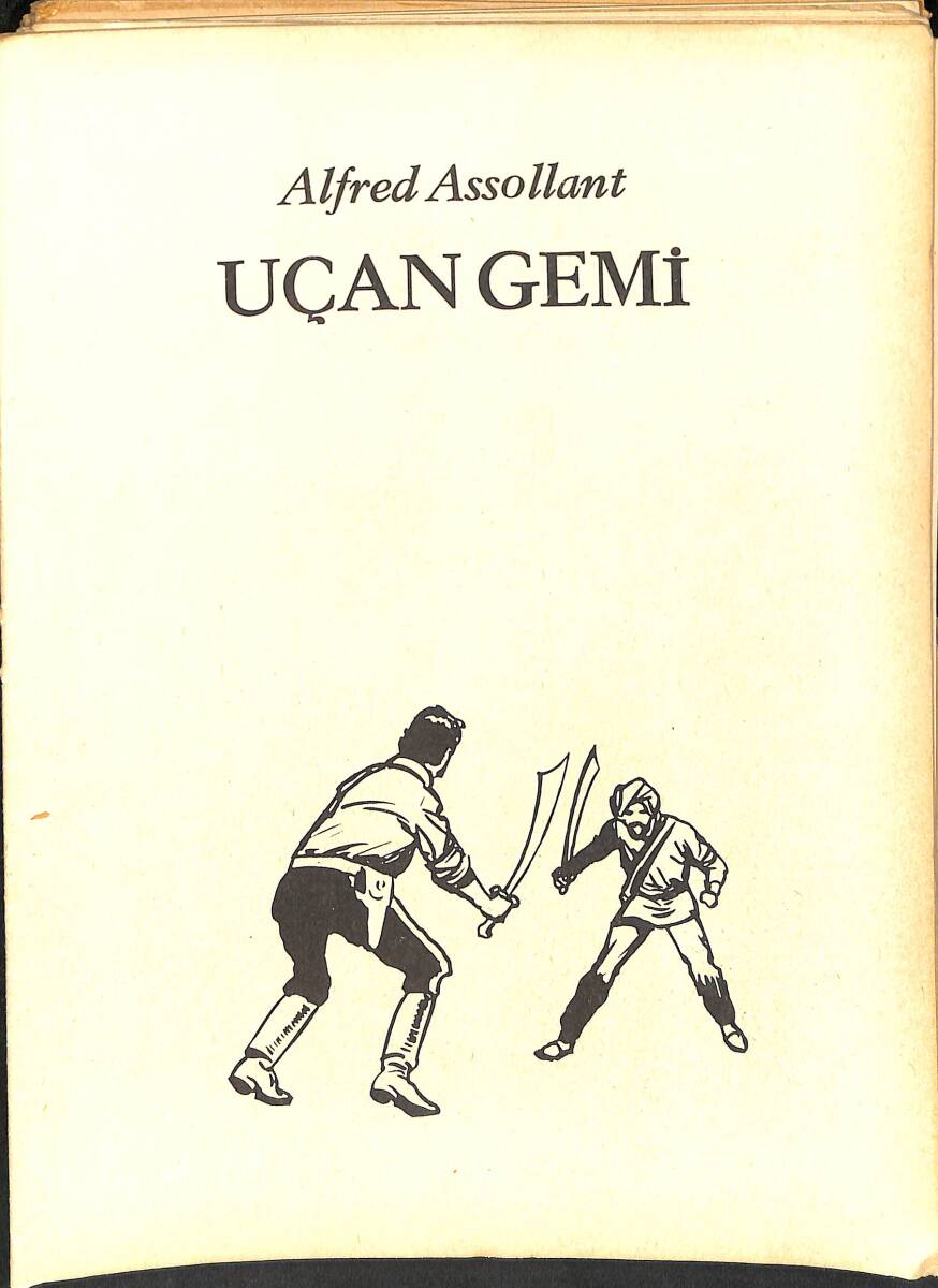 Alfred Assollant - Uçan Gemi Çizgi Roman NDR98251 - 1