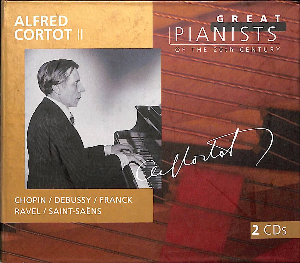 Alfred Cortot, Vol 2: Great Pianists of the 20th Century CD (İkinci El) CD5388 - 1