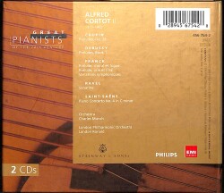 Alfred Cortot, Vol 2: Great Pianists of the 20th Century CD (İkinci El) CD5388 - 2
