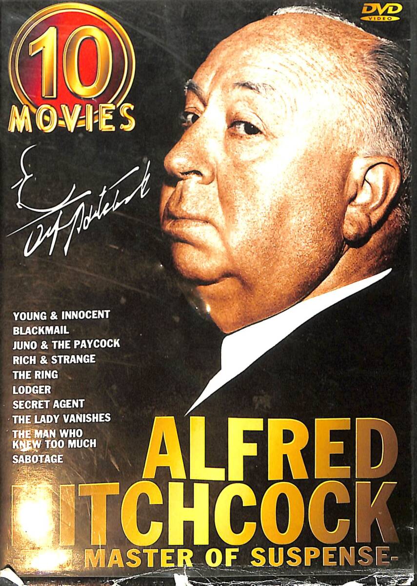 Alfred Hitchcock The Master of Suspense 10 Movies 5 DVD (İkinci El) DVD2696 - 1