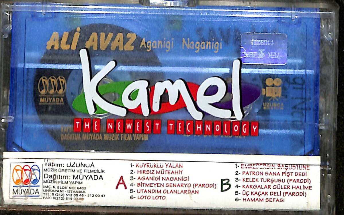 Ali Avaz - Aganigi Naganigi Kaset (Sıfır) KST26716 - 2