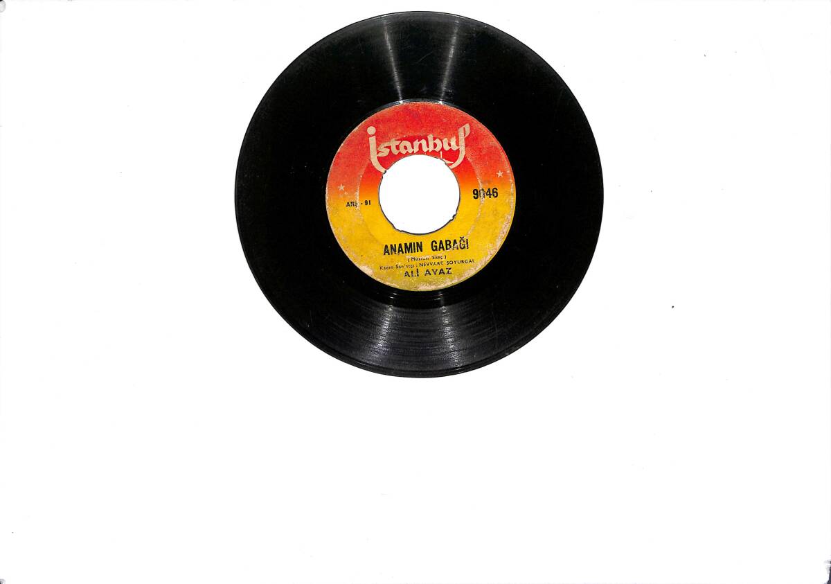 Ali Avaz - Ali Boşanıyor & Anamın Gabağı PLAK (10/6.5) PLK26445 - 2