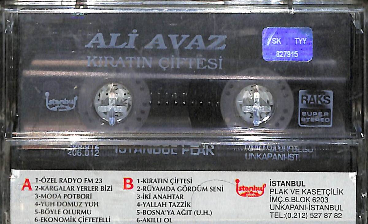 Ali Avaz - Kıratın Çiftesi Kaset (Sıfır) KST28536 - 2
