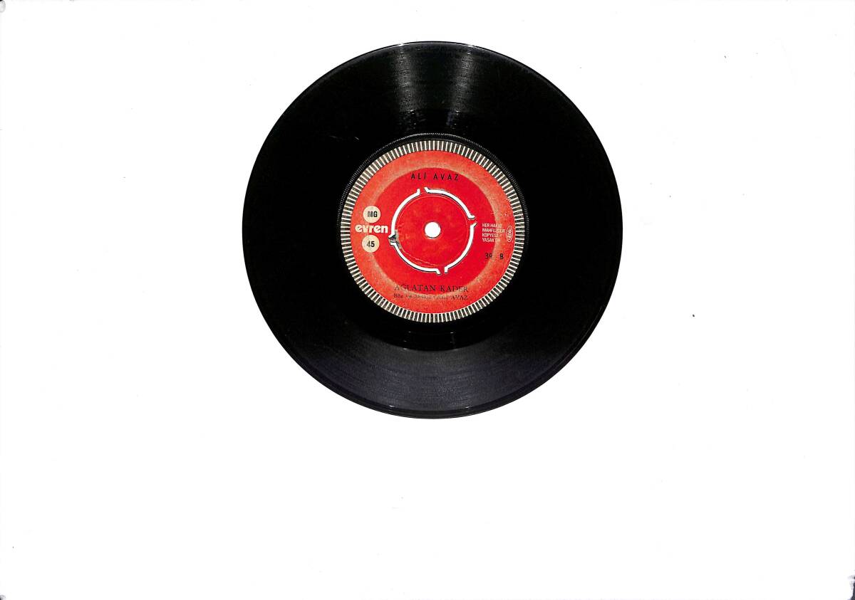 Ali Avaz - Sevip Koklayacağım & Ağlayan Kader PLAK (10/6.5) PLK26443 - 1