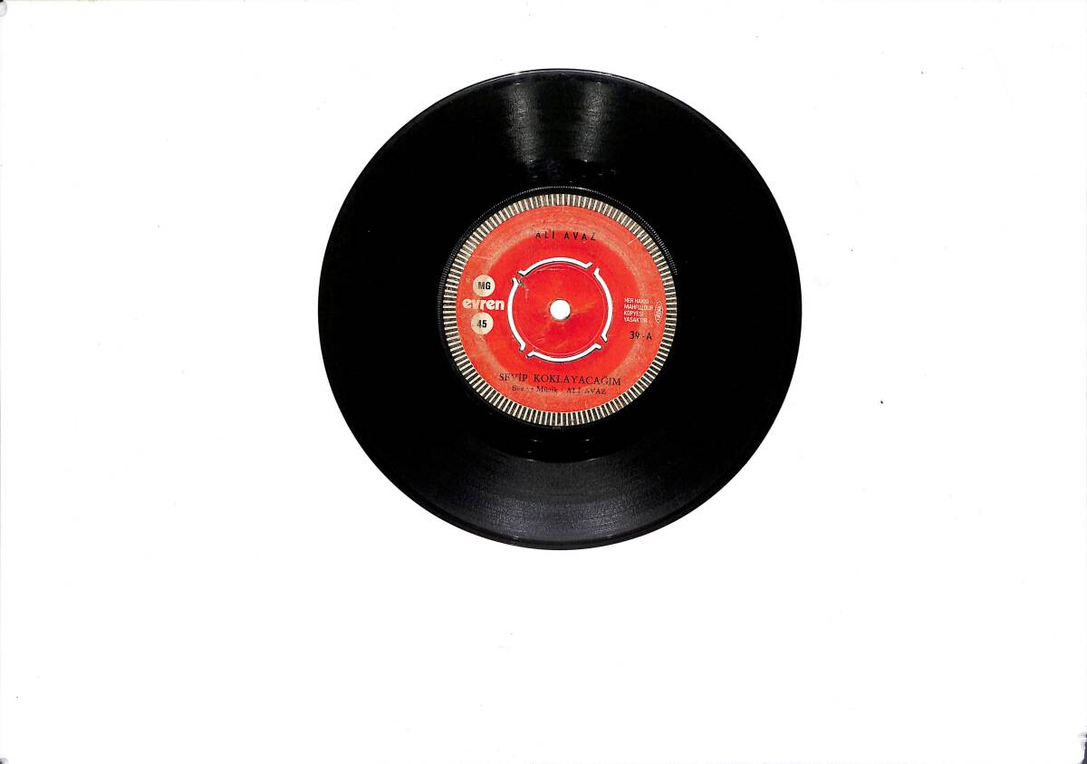 Ali Avaz - Sevip Koklayacağım & Ağlayan Kader PLAK (10/6.5) PLK26443 - 2