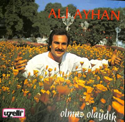 Ali Ayhan Olmaz Olaydık Plak Kapağı Kartpostal KRT11197 - 1
