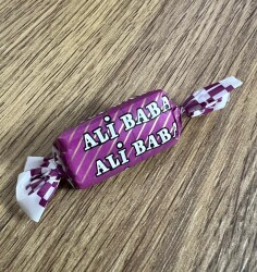 ALİ BABA Karikatür Stckher' li Saız 1980 'ler Sakız#SKZ222 - 2