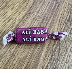 ALİ BABA Karikatür Stckher' li Saız 1980 'ler Sakız#SKZ222 - 7