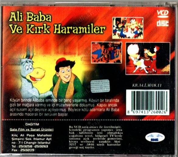 Ali Baba ve Kırk Haramiler (2007) VCD Film VCD28161 - 2