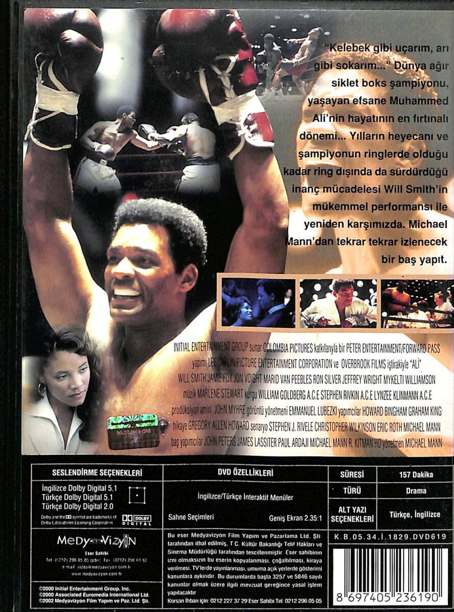 Ali DVD Film (İkinci El) DVD2451 - 2