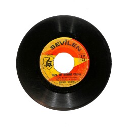 Dursun Salkım - Para İle Saadet Olmaz / Kalplerle Şaka Olmaz PLAK (10/7.5) PLK25755 - Gökçekoleksiyon