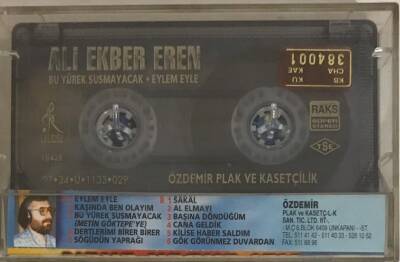 Ali Ekber Eren *Bu Yürek Susmayacak * Kaset KST12724 - 2