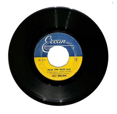 Ali Ercan - Helga Türk Gelini Oldu / Sevdiğini Alamayanlar Evlendim Demesin PLAK (10/7) PLK15987 - 1