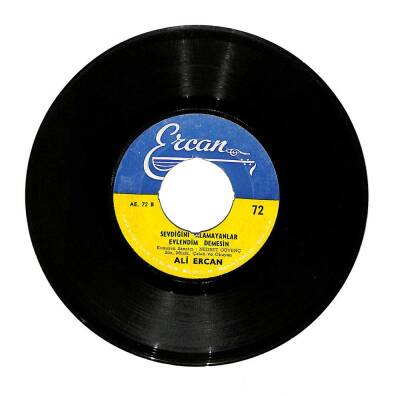 Ali Ercan - Helga Türk Gelini Oldu / Sevdiğini Alamayanlar Evlendim Demesin PLAK (10/7) PLK15987 - 2