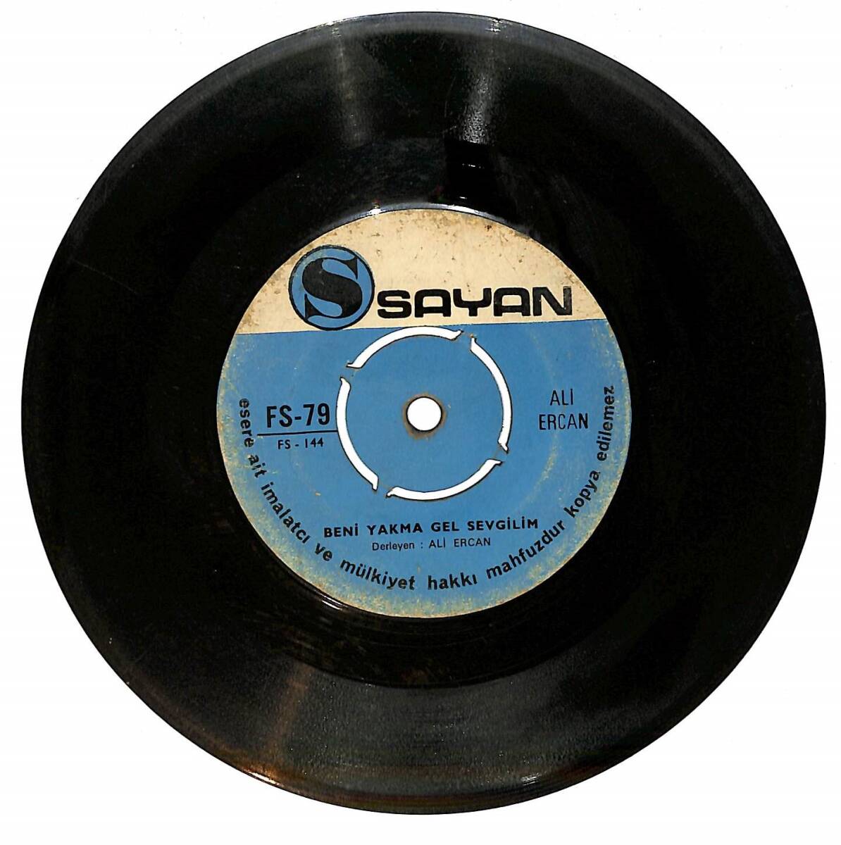 Ali Ercan – Kır At Gemini Almış & Beni Yakma Gel Sevgilim Plak (10/6) PLK26824 - 2