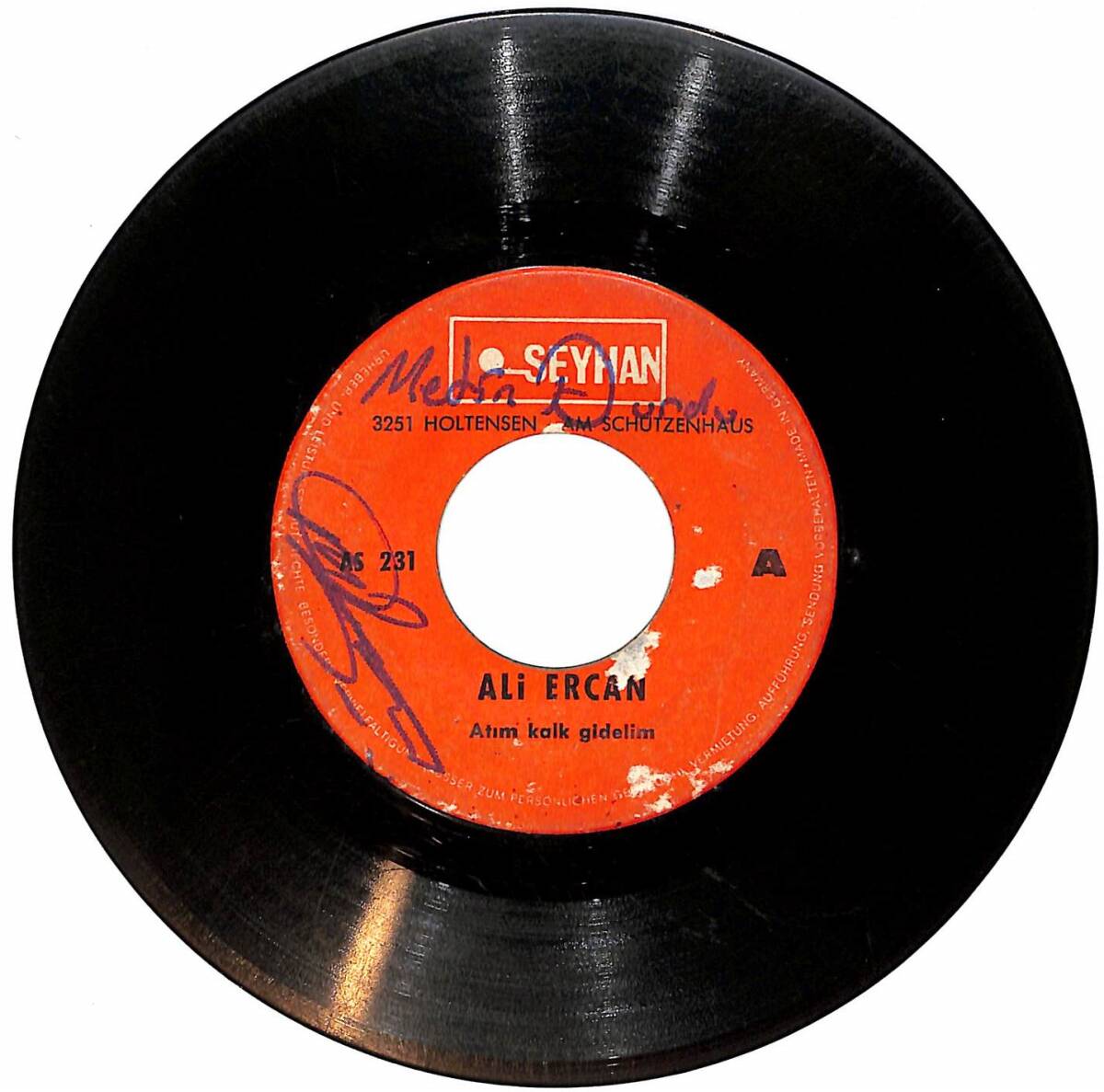 Ali Ercan - Yaban Elleri / Atım Kalk Gidelim Plak (10/5.5) PLK25058 - 1