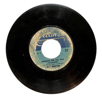 Ali Ercan - Zeynebim Almanyanın Yolunu Tuttu Banada Bir Kız Yaz Allahım PLAK (10/6) PLK22866 - 2
