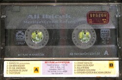 Ali İbicek - Manolya&Cennet Bahçesi Kaset (İkinci El) KST28479 - 2