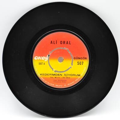 Ali Oral - Kederimden İçiyorum PLAK (109.5) PLK2524 - 2