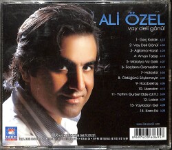 Ali Özel - Vay Deli Gönül CD (İkinci El) CD4187 - 2
