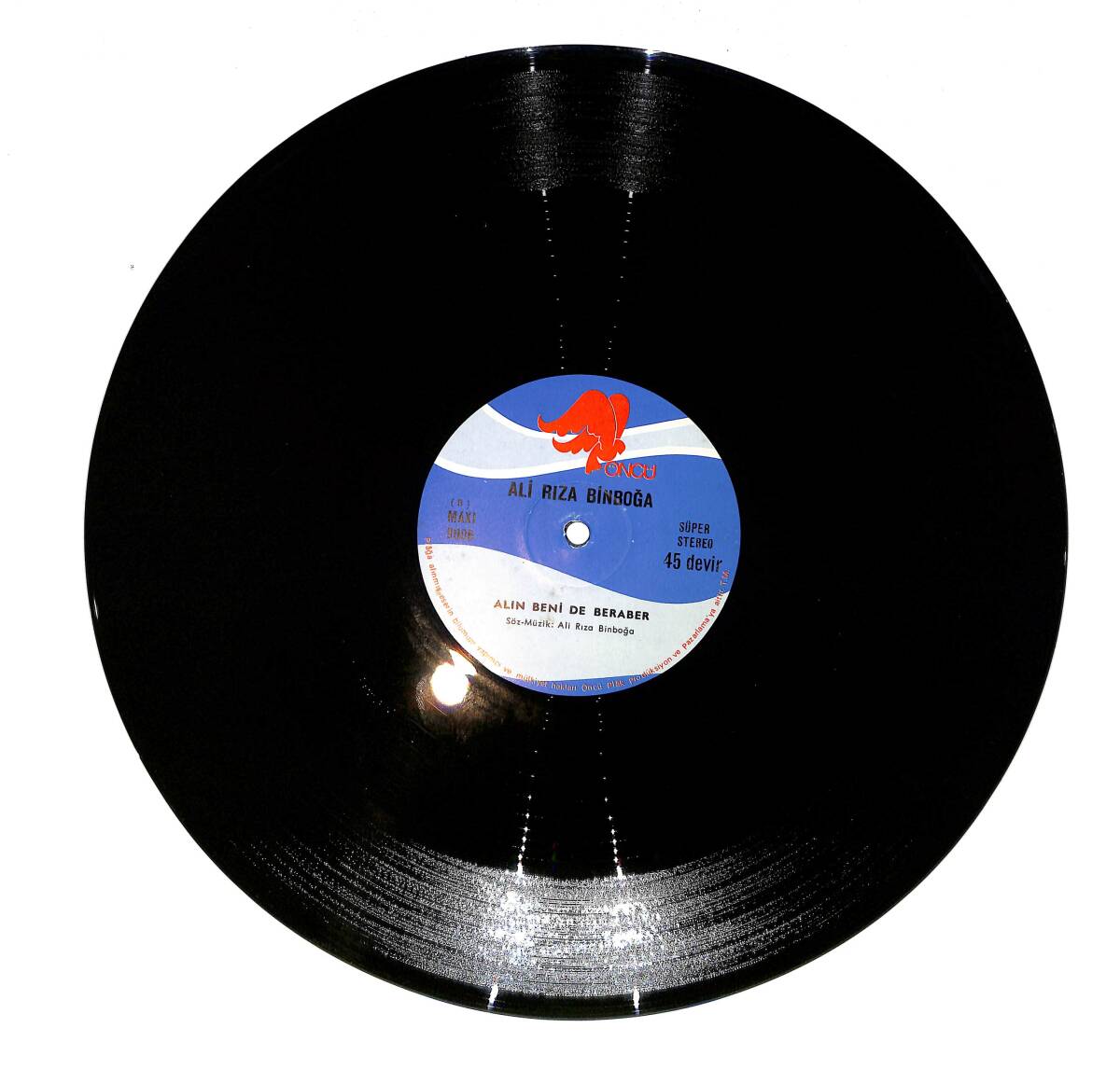 Ali Rıza Binboğa – Türkiye’nin Kızları / Alın Beni de Beraber LP PLAK (10/8.5) (VG++) PLK26473 - 3