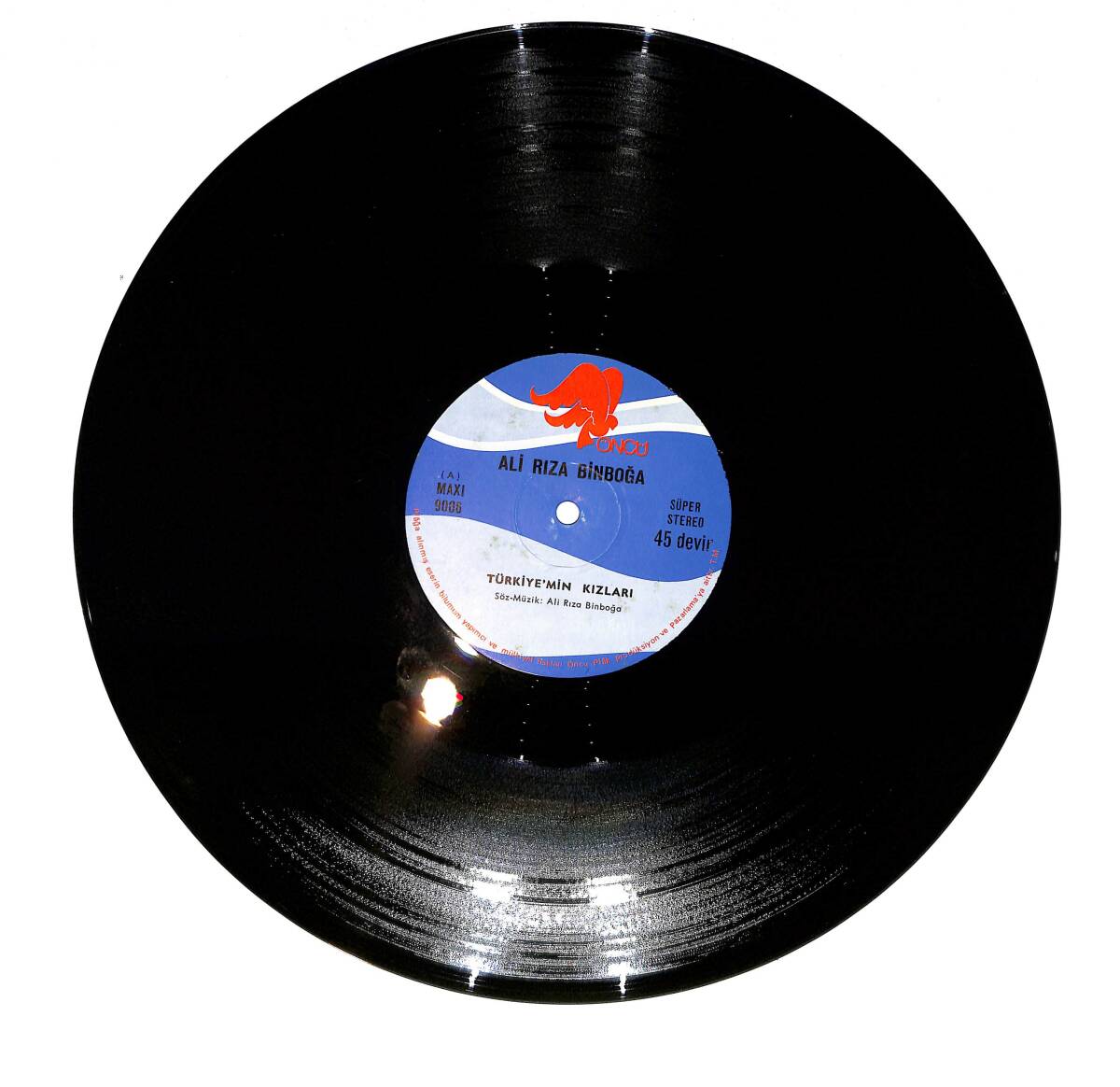 Ali Rıza Binboğa – Türkiye’nin Kızları / Alın Beni de Beraber LP PLAK (10/8.5) (VG++) PLK26473 - 4