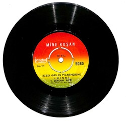 Mine Koşan ‎- Ezo Gelin Filminden - Ninni / Senden Ayrı / Ezo Gelinin Rüyası / Ölüm Haberi PLAK (10/6.5) PLK25871 - Gökçekoleksiyon