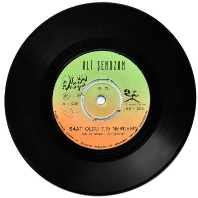 Ali Şenozan - Saat Oldu 7,15 Nerdesin (108) PLK10582 - 1
