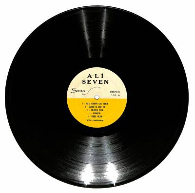 Ali Seven - Hasta Kalbimin İlacı Sensin LP *AÇIKLAMAYI OKUYUNUZ* (106) - 1