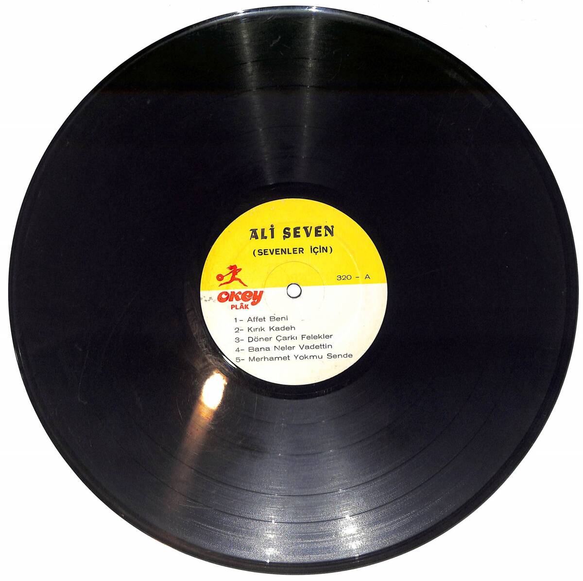 Ali Seven - Sevenler İçin LP PLAK (Açıklamayı Okuyunuz) PLK26669 - 1