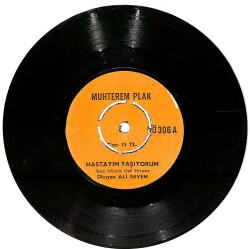 Ali Seven - Söyleyemem Derdimi / Hastayım Yaşıyorum Plak (10/7) PLK26166 - 2