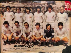 ALİBEYKÖY FUTBOL TAKIMI ESKİ POSTER (33X24 CM) KRT17711 - Gökçekoleksiyon