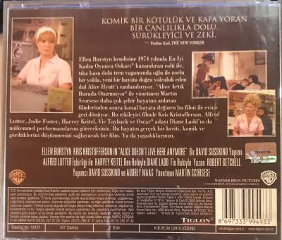 Alice Artık Burada Oturmuyor (Ellen Burstyn) VCD Film VCD11903 - 2