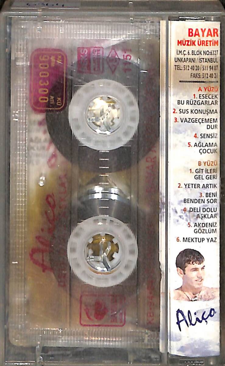 Aliço - Deli Dolu Aşklar Kaset (İkinci El) KST28532 - 2