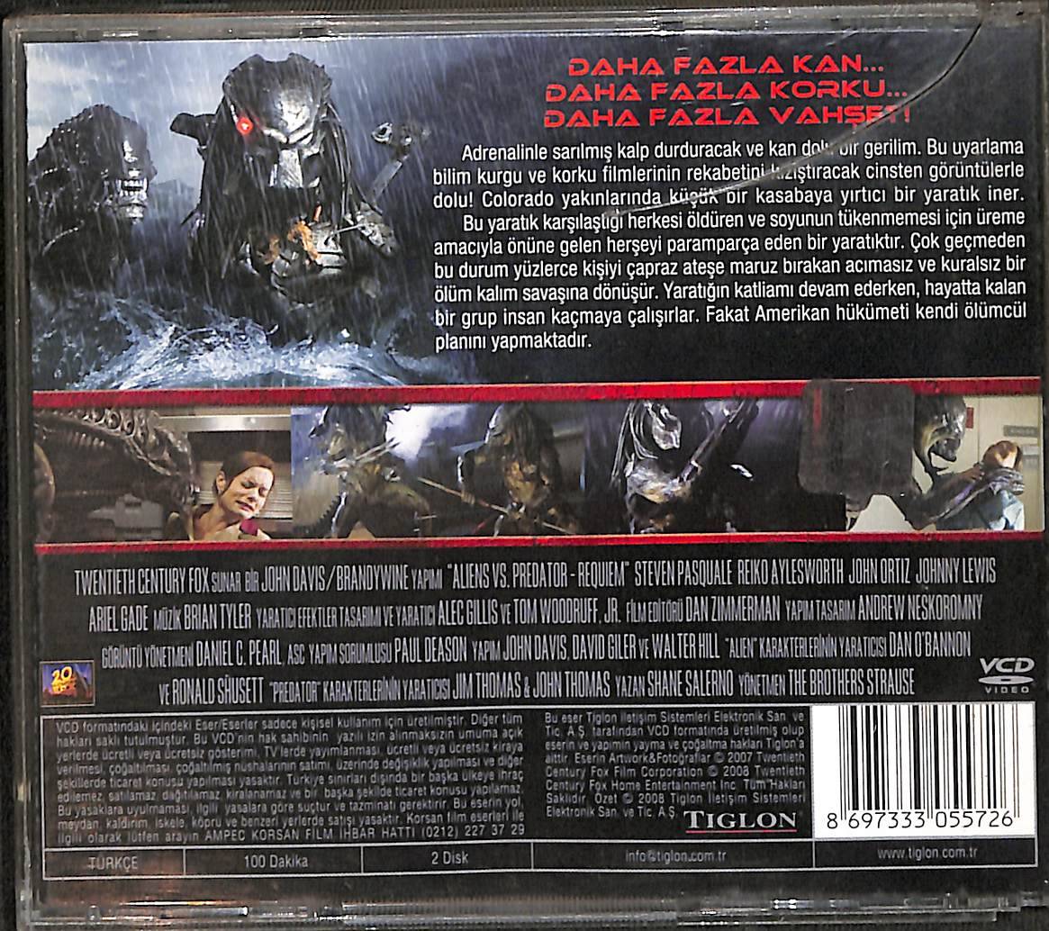 Alien Predator'e Karşı VCD Film VCD27327 - 2