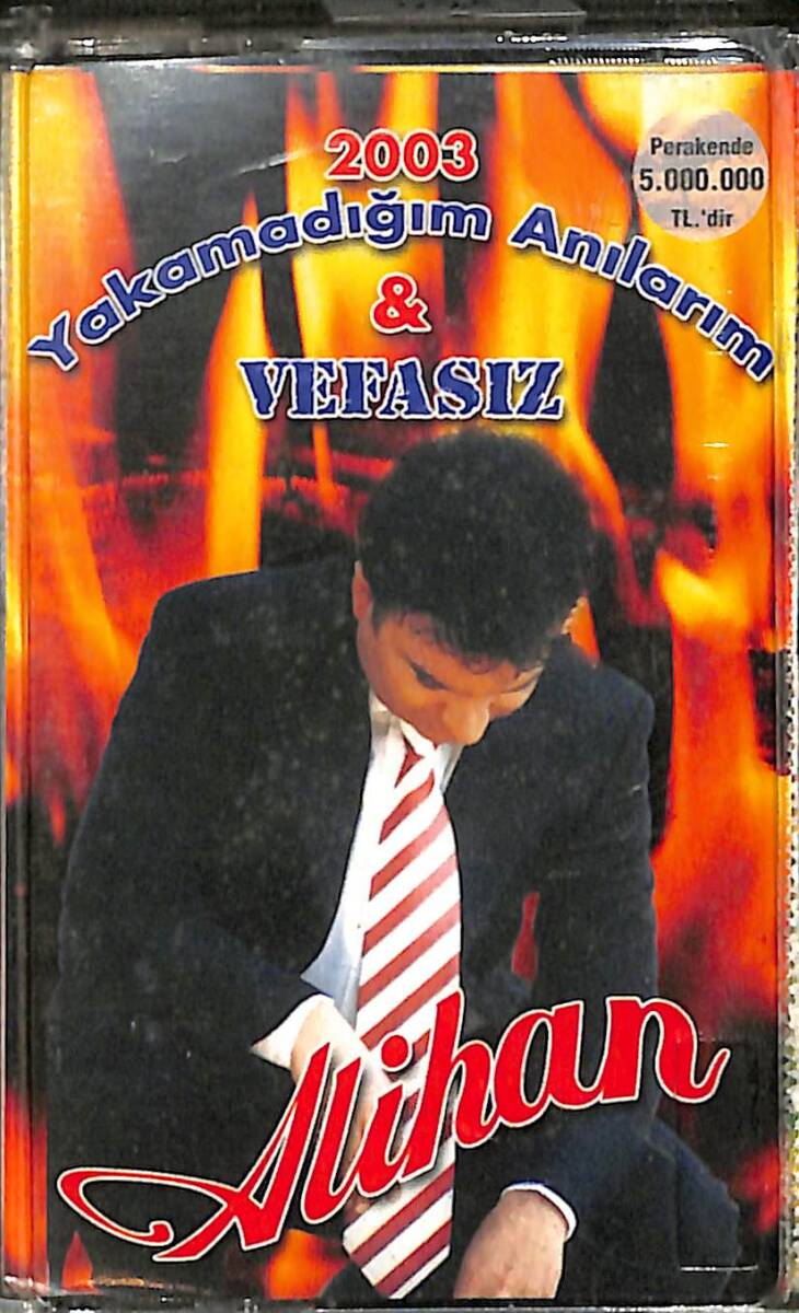 Alihan - Vefasız / Yakamadığım Anılarım Kaset (İkinci El) KST29123 - 1