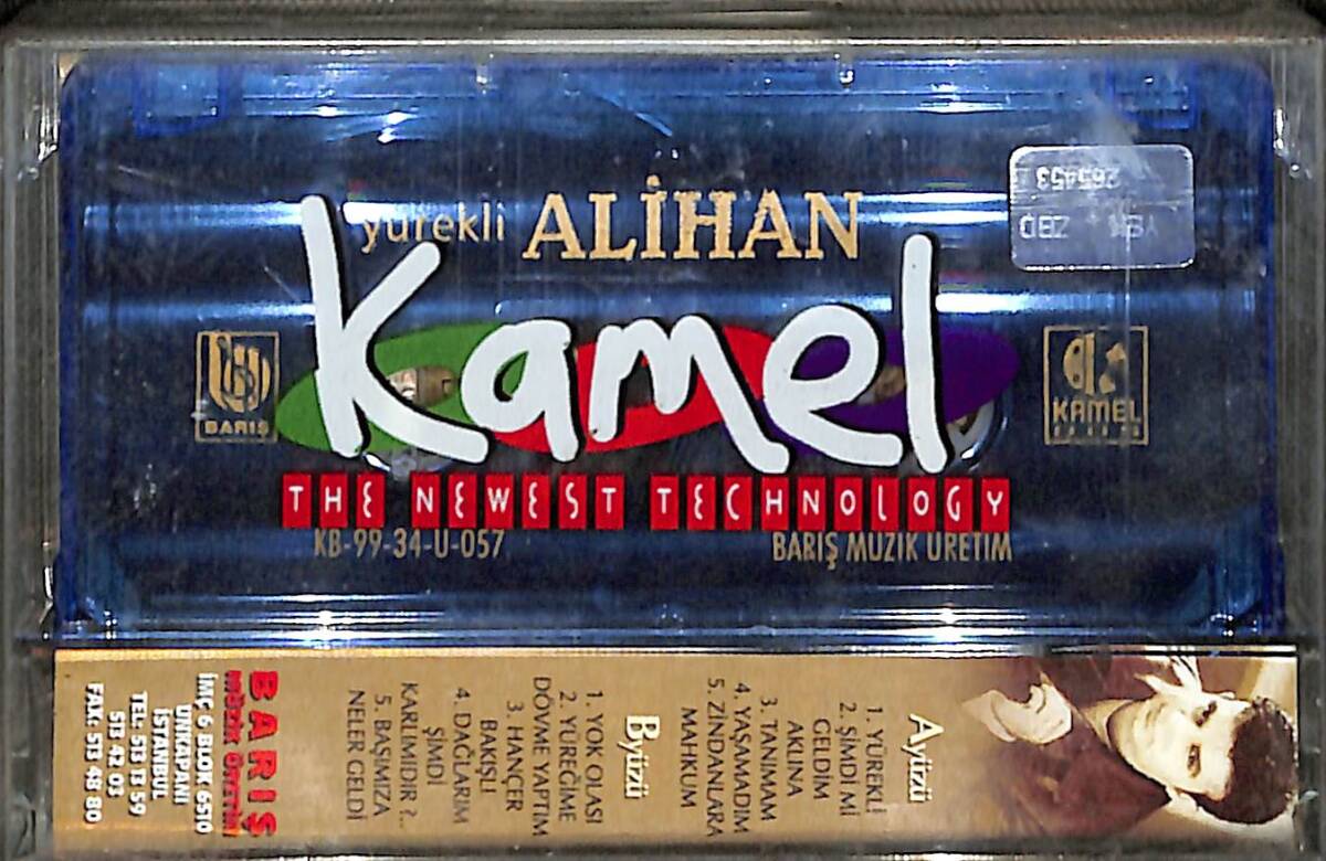 Alihan - Yürekli Kaset (Sıfır Kaset) KST29573 - 2