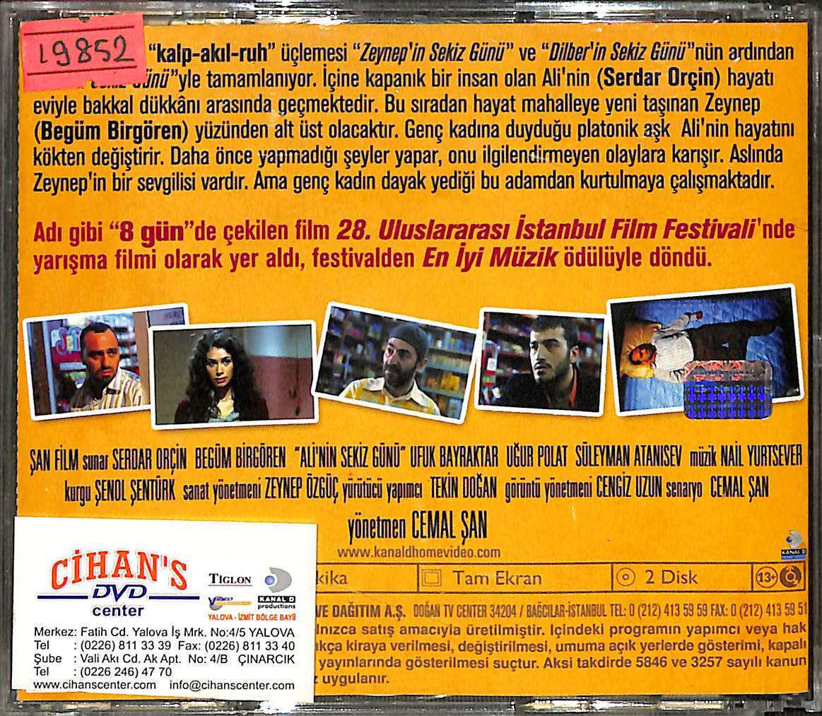 Ali'nin Sekiz Günü VCD Film VCD27129 - 2
