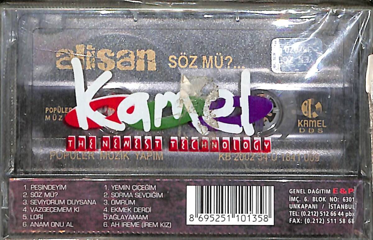 Alişan - Söz Mü Kaset (Sıfır) KST26645 - 2